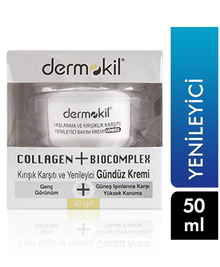 Picture of Dermokil Onarıcı Gündüz Bakım Kremi 50 ml Anti Age Yaşlanma ve Karışık Karşıtı