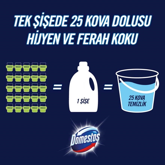 Picture of P-P-Domestos Yüzey Temizleyici 1,5 lt Limon Çiçeği