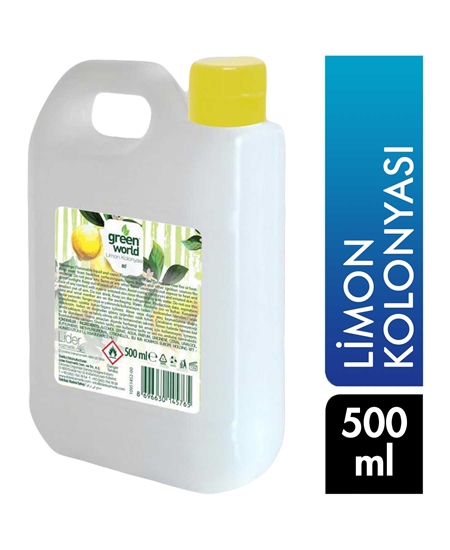 Picture of Green World 80 ° Alcoholic Lemon Cologne 500 ml