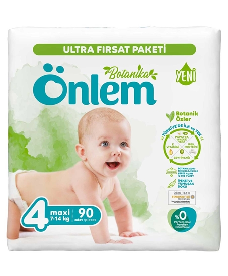 Picture of Önlem Botanica Bebek Bezi 90'lı Maxi 7-14 kg