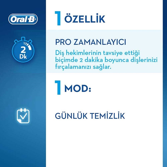 Picture of Oral-B D100 Şarj Edilebilir Diş Fırçası Frozen 2