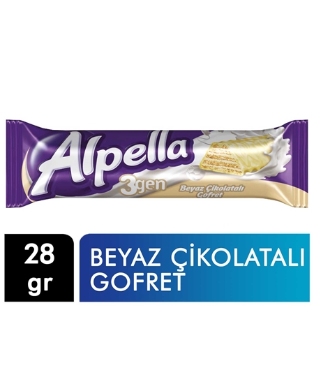 Picture of p- Ülker Alpella 3 Gen Gofret 28 gr X 24'lü Paket