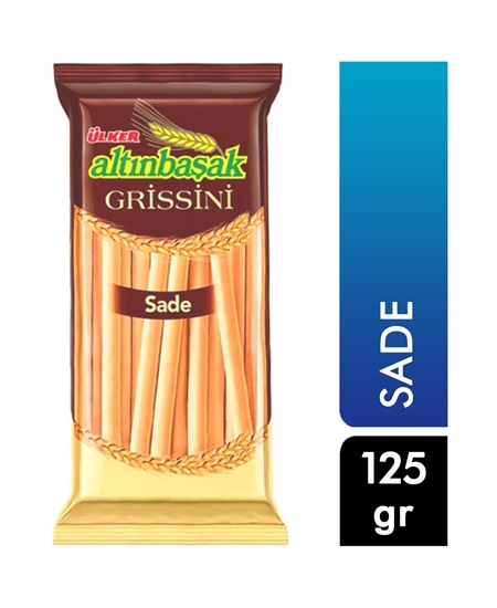 Picture of p- Ülker Altınbaşak Grissini 125 gr X 12'li Paket Sade