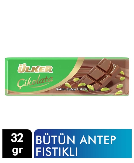 Picture of p- Ülker Baton Antep Fıstıklı Çikolata 32 gr 12'li Paket