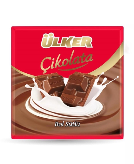 Picture of p- Ülker Çikolata 60 gr X 6'lı Paket Bol Sütlü