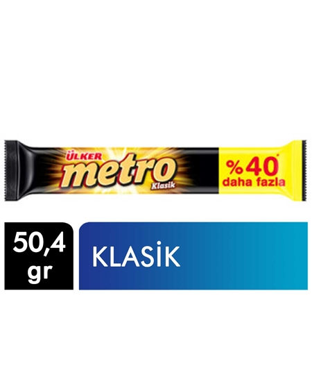 Picture of p- Ülker Metro Çikolata 50,4 gr X 18'li Paket