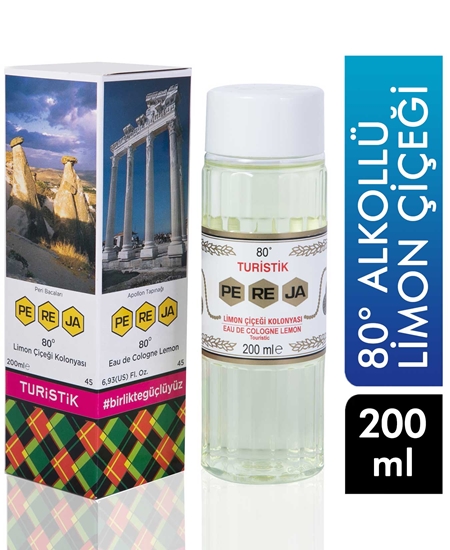 Picture of Pereja 80° Alkollü Kolonya 200 ml X 12'li Koli Limon Çiçeği