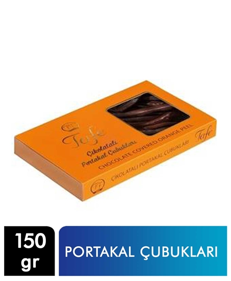 Picture of Tafe Çikolata Kaplı 150 gr Portakal Çubukları