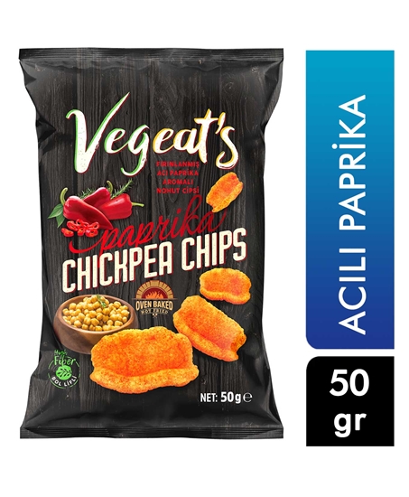 Picture of Vegeat's Nohut Cipsi 50 gr Acı Paprika