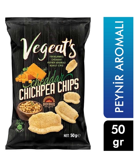 Picture of Vegeat's Nohut Cipsi 50 gr Cheddar Peynir