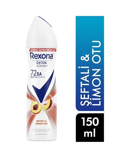 Rexona,Rexona Deodorant 150 ml Kadın Şeftali + Limon Otu,deodorant,sprey,kozmetik ürünleri,doedorant fiyatları,doedorant çeşitleri,rexona deodorant fiyatları