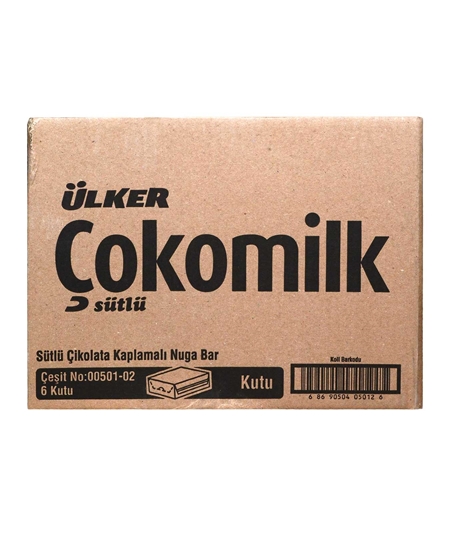 Ülker, Çokomilk Çikolata Kaplama Bar,çikolata kaplama bar,24 gr,çikolata,çikilata,atıştırmalık ürünler,abur cubur ürünleri,abur cuburlar,atıştırnalık yiyecekler,gıda ürünleri,toptan gıda,toptan satın al,toptantr,toptan mağazacılık,toptan gıda