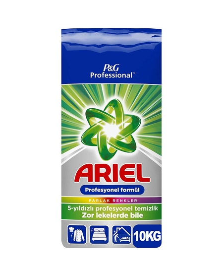 Picture of Ariel Powder Laundry Detergent Professional  Color  10 Kg