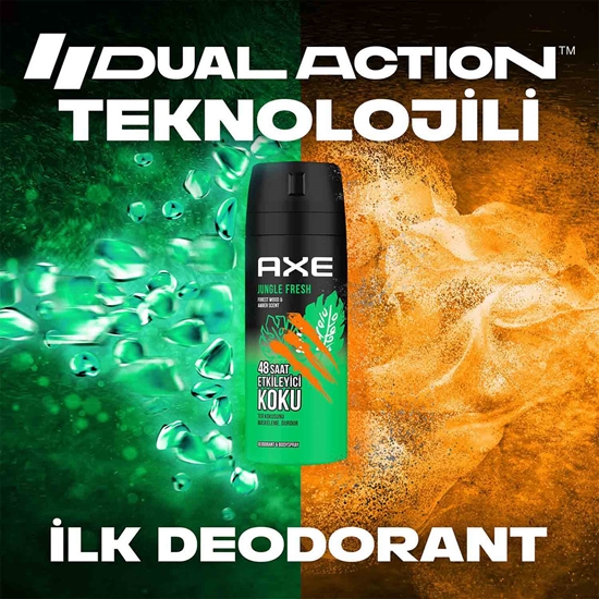 axe, erkek deodorant, axe jungle fresh, toptan deodorant, toptan kozmetik, 150 ml deodorant