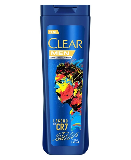clear,clear men, men şampuan, 350 ml,Legend By CR7, Cristiano Ronaldo, kepeğe karşı, kepeğe karşı şampuan