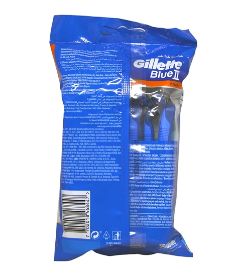 Picture of Gilette Blue 2 Plus Razor Blade 10's Pack