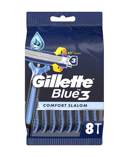 Gillette, gilette, gilete, gilette, jilet, jilette, blu, blu3, blue 3, Blue3,gillette, blue3, blue 3, gillette blue 3, gillette blue 3 Comfort Slalom, tıraş bıçağı, Gillette Blue3 Comfort Slalom Tıraş Bıçağı satın al, Gillette Blue3 Comfort Slalom Tıraş Bıçağı fiyat