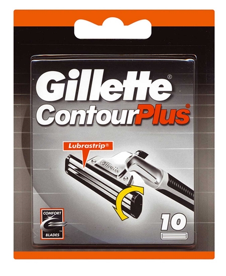 Picture of Gillette Contour Plus Refill Razor Blade 10's - EU PACK