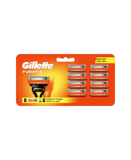 Picture of Gillette Fusion5 Blade 8's  Arabic
