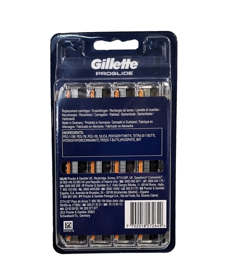 Picture of Gillette Fusion5 Proglide 12's Eu Pack