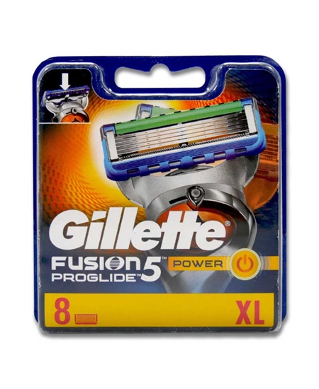 Picture of Gillette Fusion5 Proglide Power 8's -  EU PACK