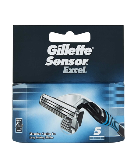 Picture of Gillette Sensor Excel Refill Blade 5's - EU PACK