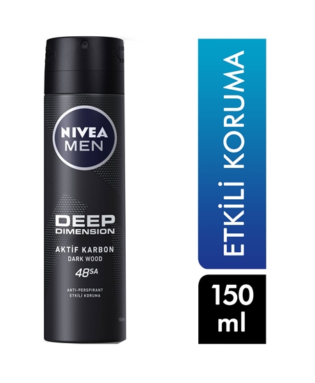 Picture of Nivea Men Deodorant Spray 150ml Deep Dimension Amazonia