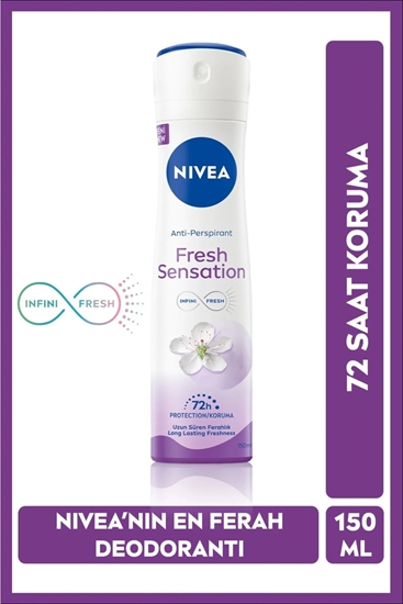 nivea,women,150 ml,Kadın Fresh Sensation,fresh,sensation,deodorant