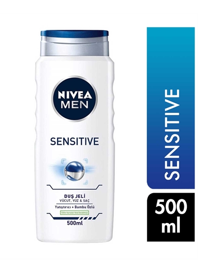 Picture of Nivea Men Shower Shampoo 50ml Sensitive