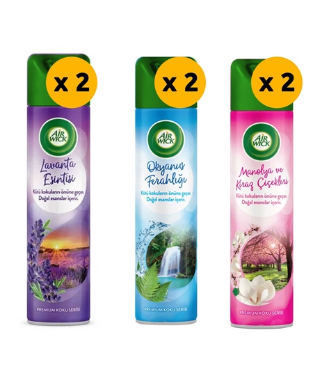 Picture of Airwick Aerosol Spray Airfreshener 300 ml X 6's Mixed Case