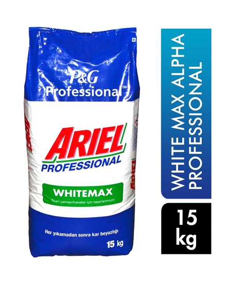 Picture of Ariel Professional Laundry Detergent 15 kg White Max Alpha