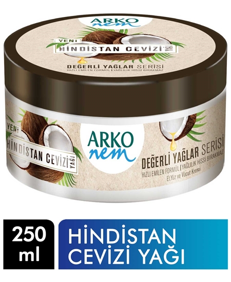 Picture of Arko Nem Krem 250 ml Hindistan Cevizi Yağlı