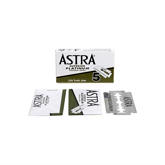 Picture of Astra Platinium Shaving Blade Double Edge 100's