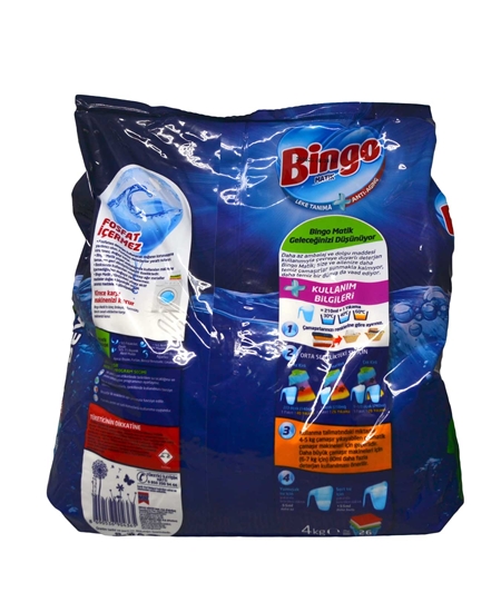 Picture of  Bingo Matic Laundry Powder Detergent 4 Kg Color & White