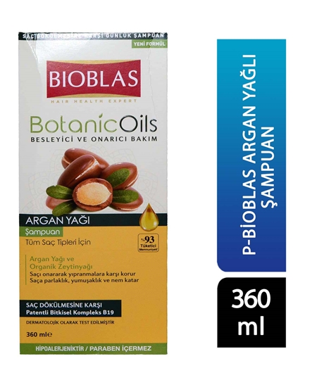 Picture of Bioblas Botanic Oils Argan 360 ml Şampuan