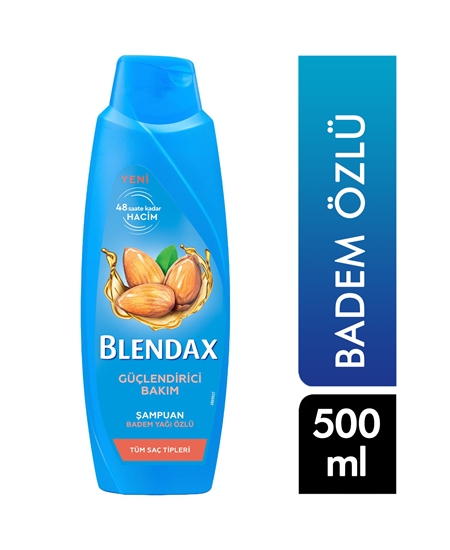 Picture of BLENDAX ŞAMPUAN 500ML*12 Bademyağı Özlü