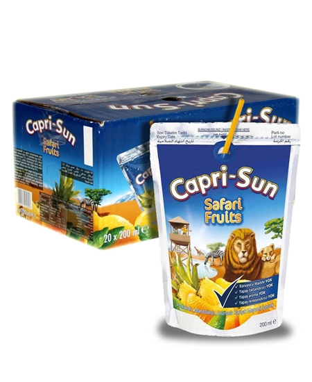 Picture of Capri-Sun Meyve Suyu 200 ml X 20'li Koli Safari Fruits