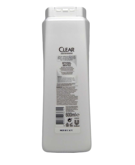 Picture of Clear Şampuan 600 ml Kepeğe Karşı Etkili Bitkisel Sentez