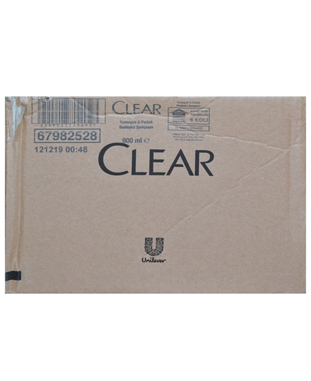 Picture of Clear Şampuan 600 ml Kepeğe Karşı Etkili Yumuşak Parlaklık