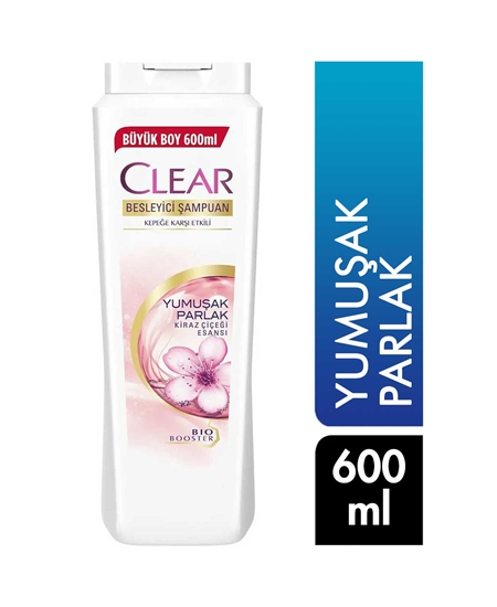 Picture of Clear Şampuan 600 ml Kepeğe Karşı Etkili Yumuşak Parlaklık