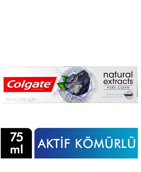 Picture of P-Colgate Natural Extracts Aktif Kömürlü Diş Macunu 75 ml