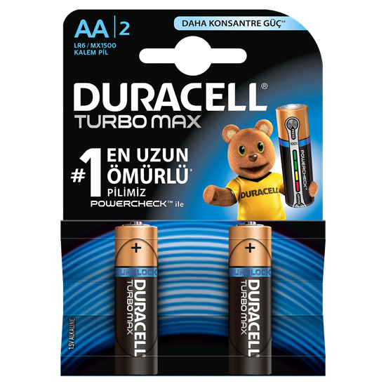 duracell, durasel, duracel, aa pil, kalem pil, aa kalem pil, duracell turbo max pil, duracell aa turbo max pil satın al, duracell aa turbo max pil fiyat