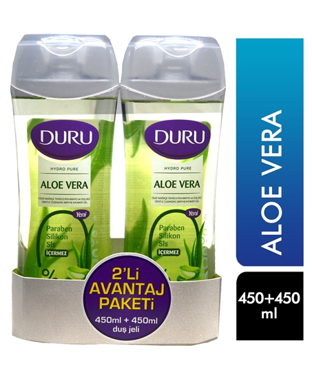 Picture of Duru Duş jeli 450 ml + 450 ml Hydro Pure Aloe Vera