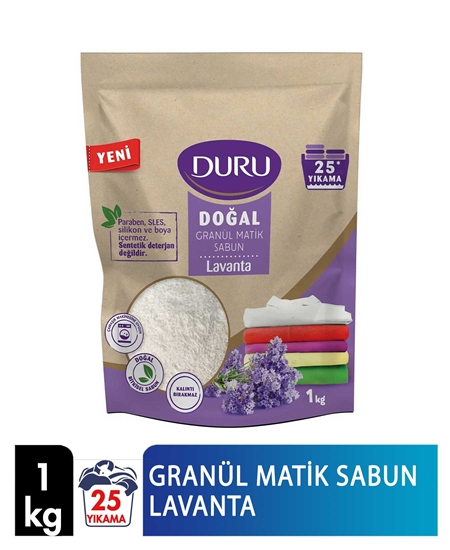 Picture of Duru Sabun 1 kg Doğal Granül Matik Lavanta