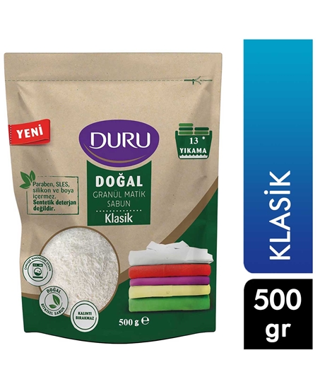 Picture of Duru Sabun 500 gr Doğal Granül Matik Klasik