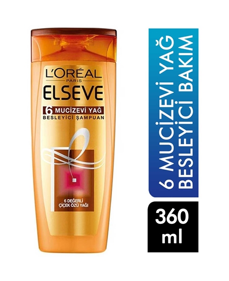 Picture of Elseve Shampoo 360 Ml - 6 Miraculous Oil