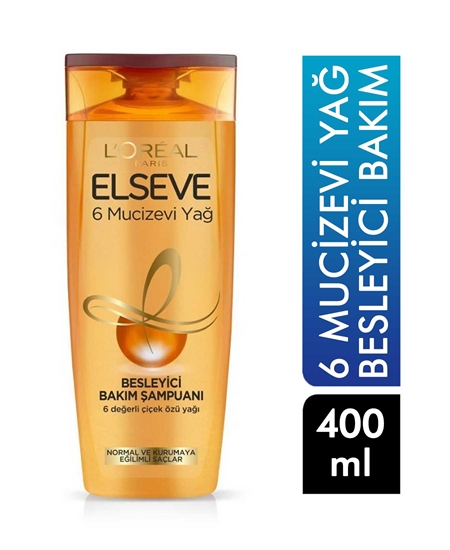 Picture of Elseve Şampuan 400 ml 6 Mucizevi Yağ