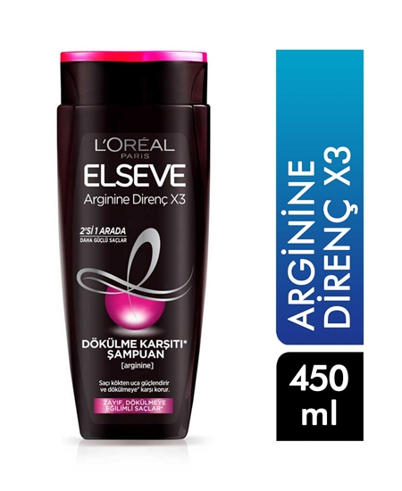 Picture of Elseve Shampoo 450 Ml 2in1 - Anti Hair Loss