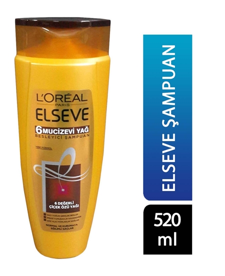 Picture of Elseve Shampoo 520 Ml  - 6 Miraculous Oil