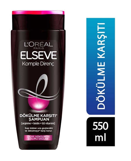 Picture of ELSEVE ŞAMPUAN 550 ML DÖKÜLME KARŞITI